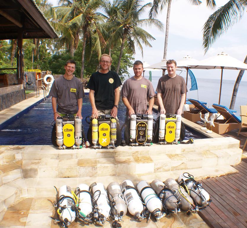 Villa Alba Bali Dive Resort Tulamben Exteriör bild