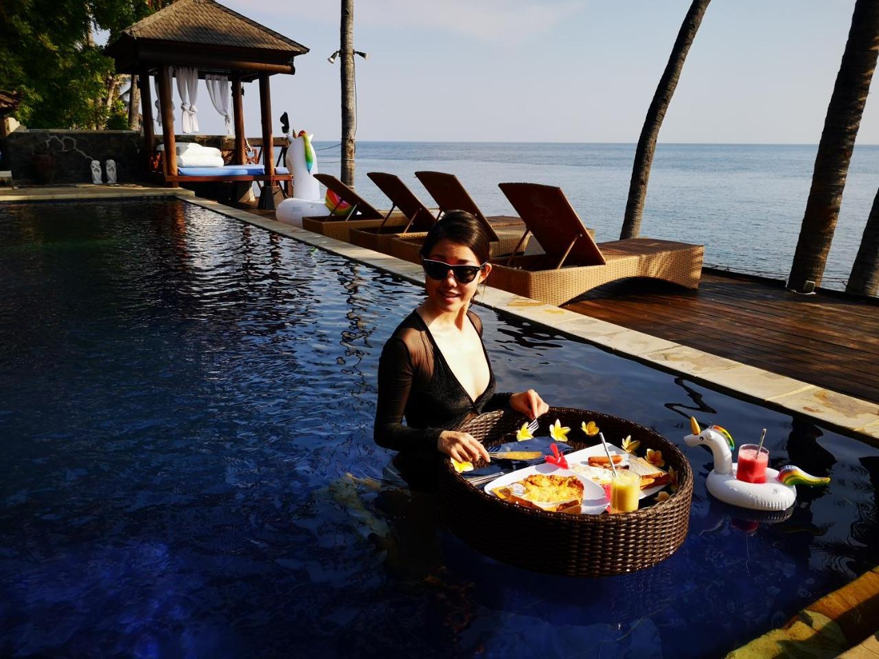 Villa Alba Bali Dive Resort Tulamben Exteriör bild