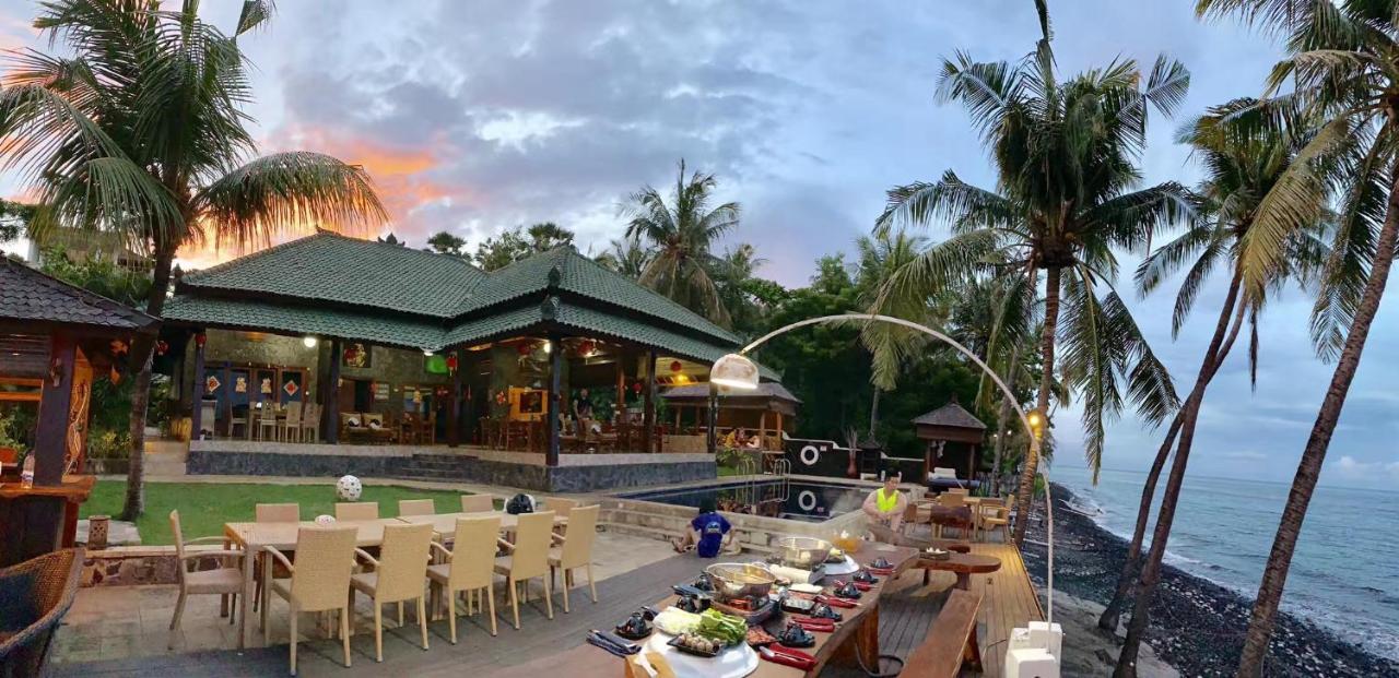 Villa Alba Bali Dive Resort Tulamben Exteriör bild